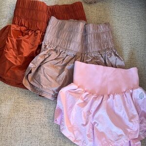 Bundle of 3 Free People Movement shorts 🎄